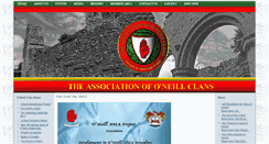 Desktop Screenshot of oneillclans.com